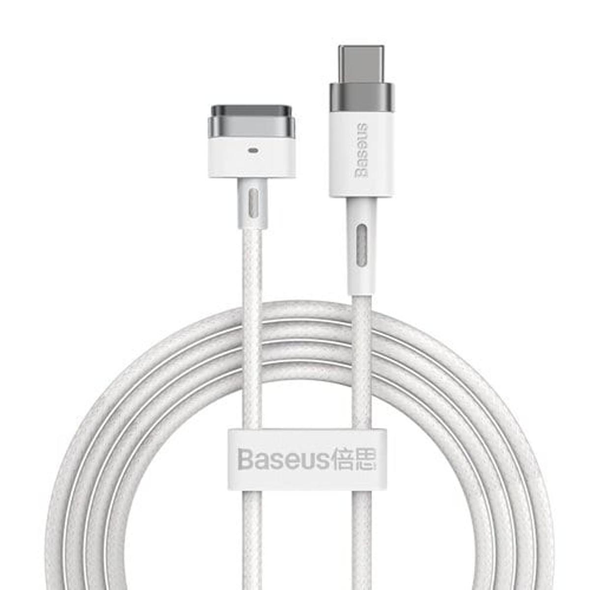 Picture of BASEUS Zinc Magnetic Series for iP Laptop Charging Cable Type-C to T-shaped Port Nylon Braided Cord 60W 1m