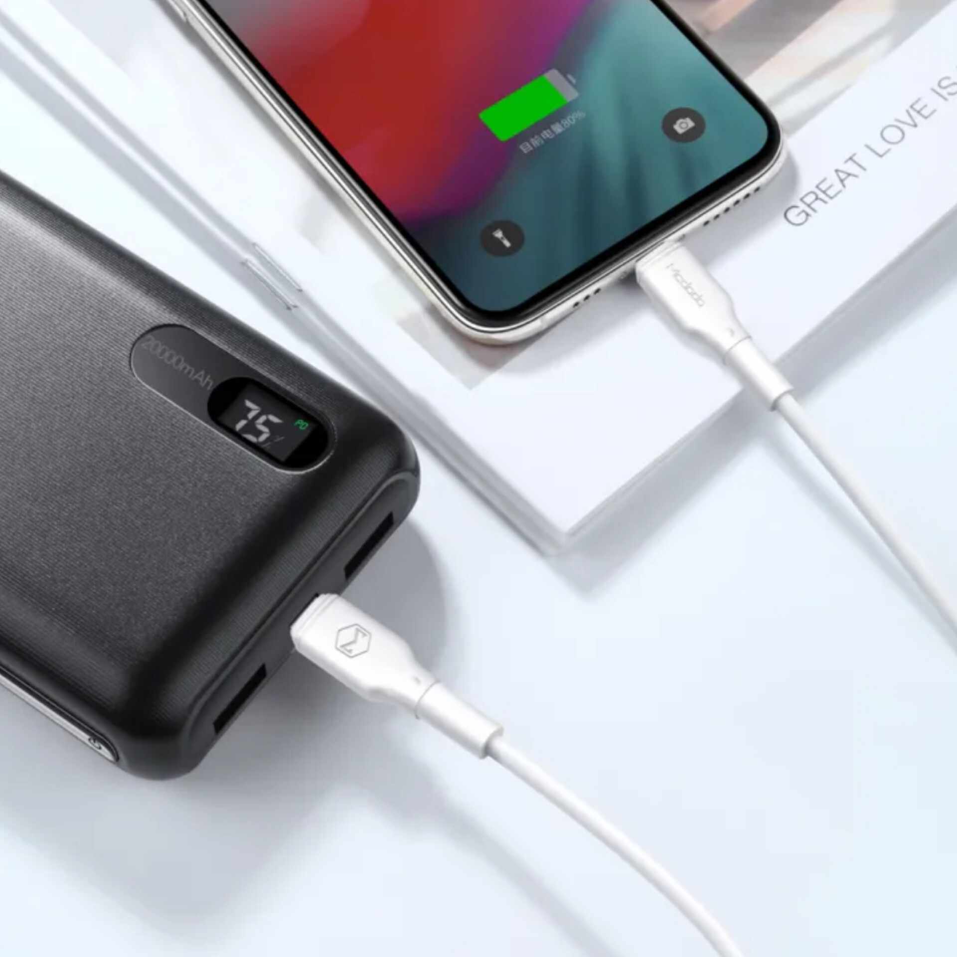 Picture of MCDODO 36W PD Type-C To Iphone Fast Charge Lightning Data Cable For iPhone 14 13 12 Promax 11promax XS Fast Charger