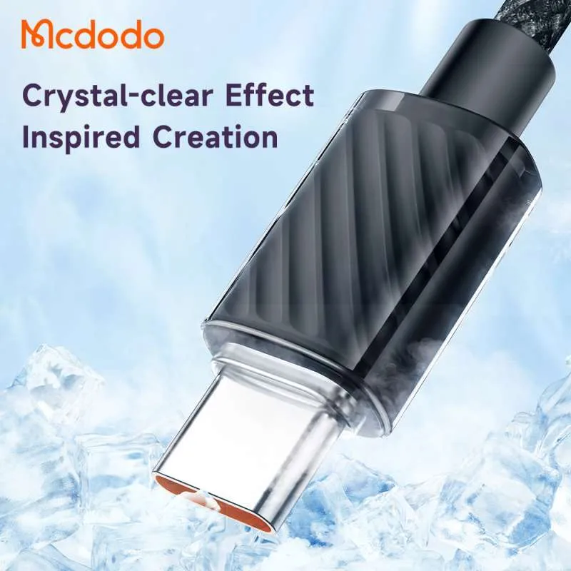 Picture of Mcdodo CA-367 | Type-C to Type-C Mobile Cable | Fast Charge 100W PD - Black
