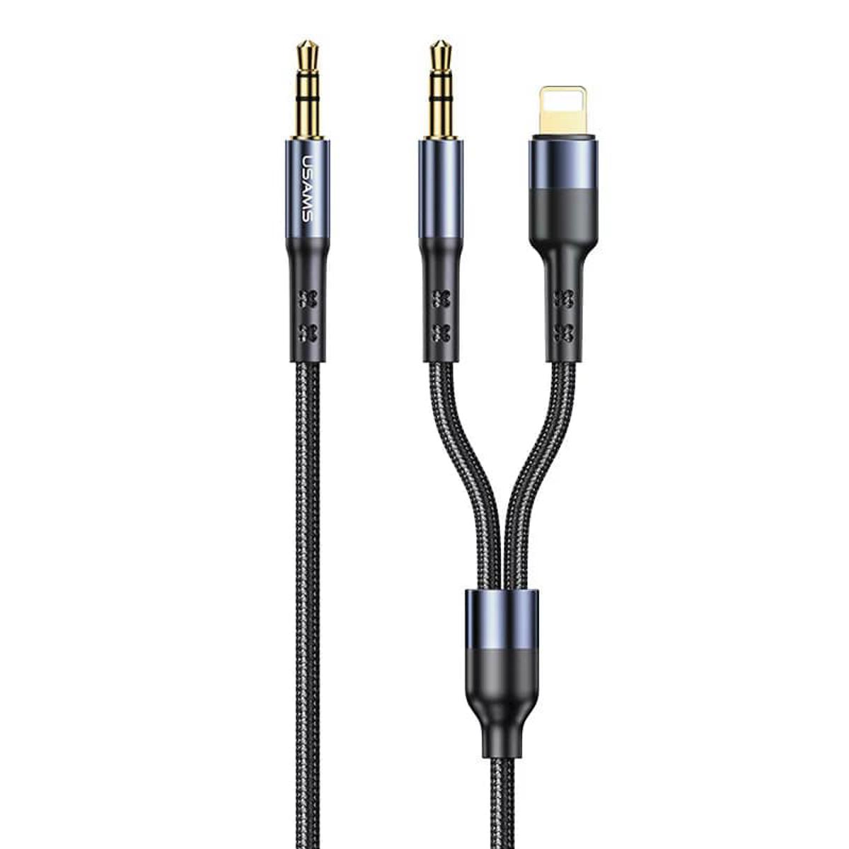 Picture of USAMS 2IN1 3.5mm + Lightning Audio Cable