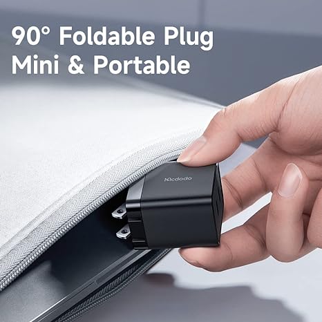 Picture of Mcdodo 40W USB C Fast Charging Charger Blocks with Dual Type C Port Folding Plug Power Adapter for iPhone 14/14 Pro/14 Pro Max/13,Samsung S22