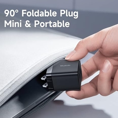 Picture of Mcdodo 40W USB C Fast Charging Charger Blocks with Dual Type C Port Folding Plug Power Adapter for iPhone 14/14 Pro/14 Pro Max/13,Samsung S22