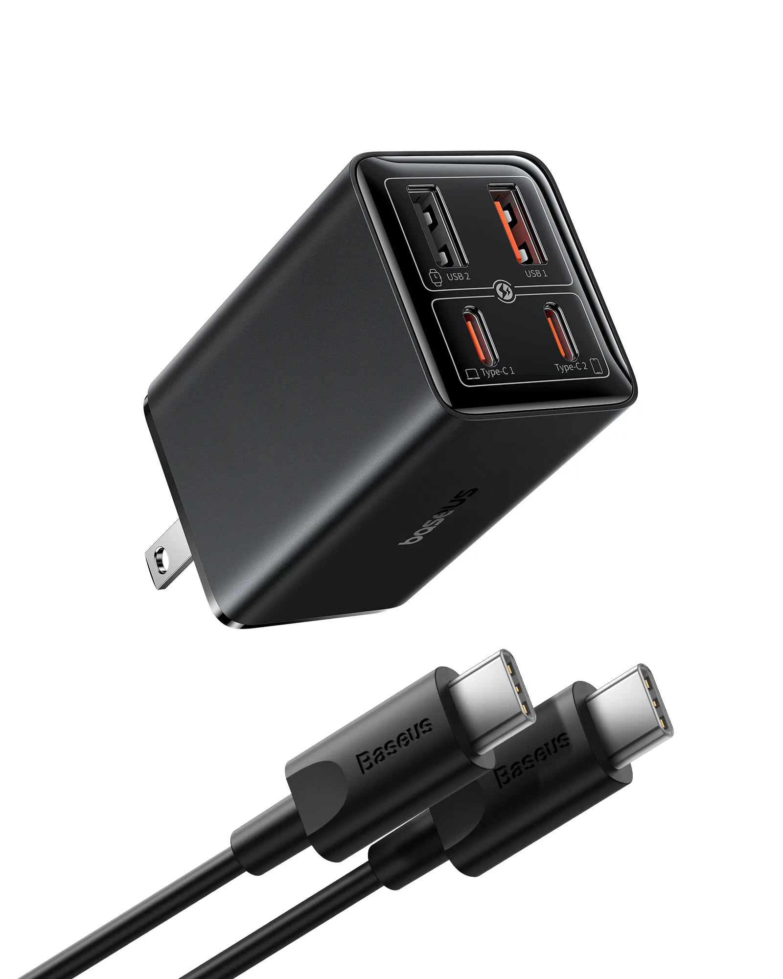 Picture of Baseus GaN6 Pro 65W Fast Charger For Macbook Samsung IPhone Pixel Huawei