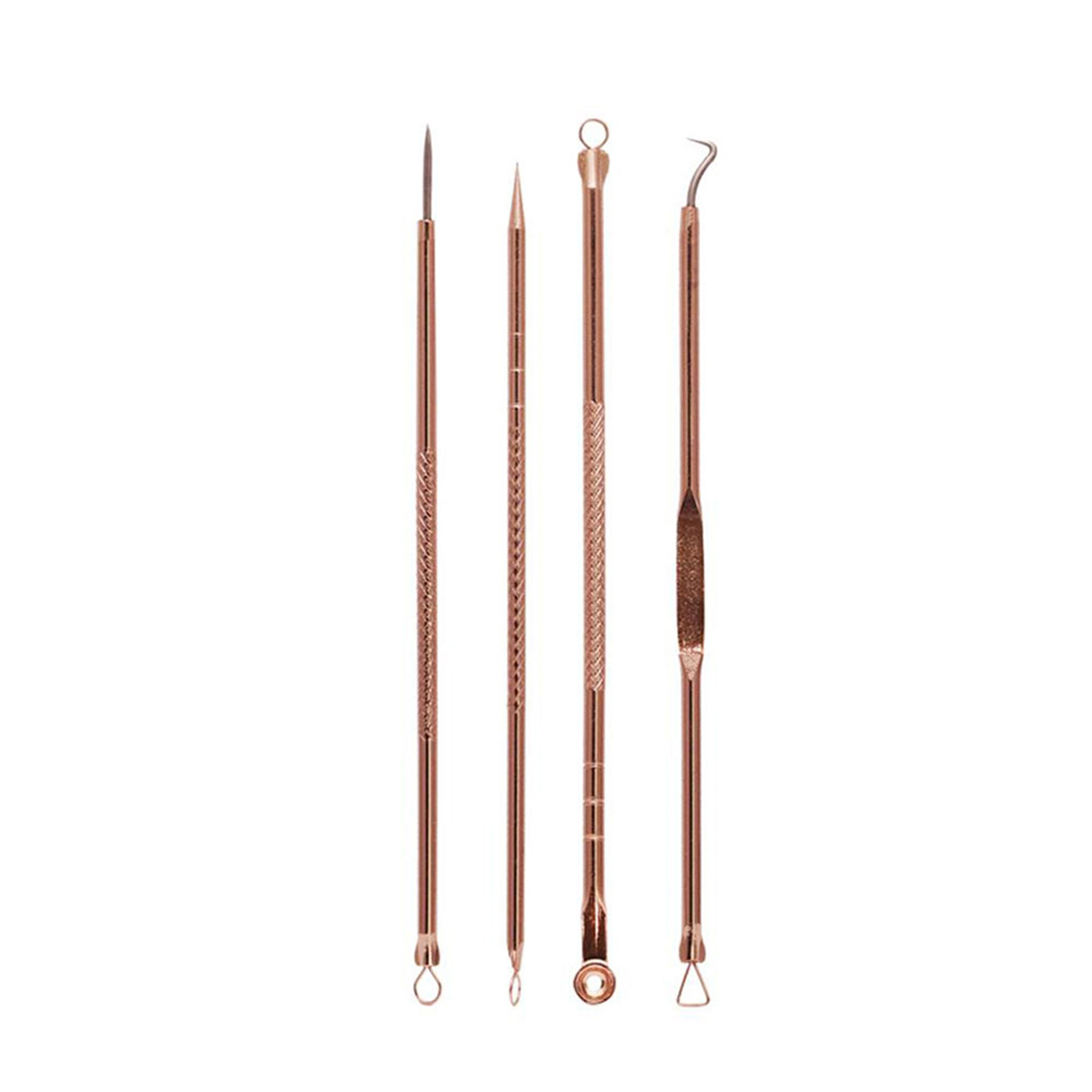 Picture of Lanbena Rose Gold Pimple Acne Blackhead Remover Needle 4pcs