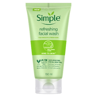 Picture of Simple Sensitive Skin Refreshing Face Wash -150ml