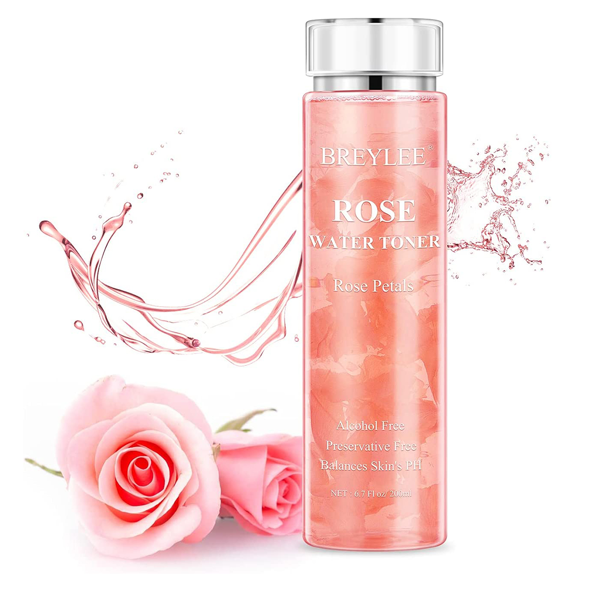 Picture of BREYLEE Rose Toner With Rose Petals cleanser