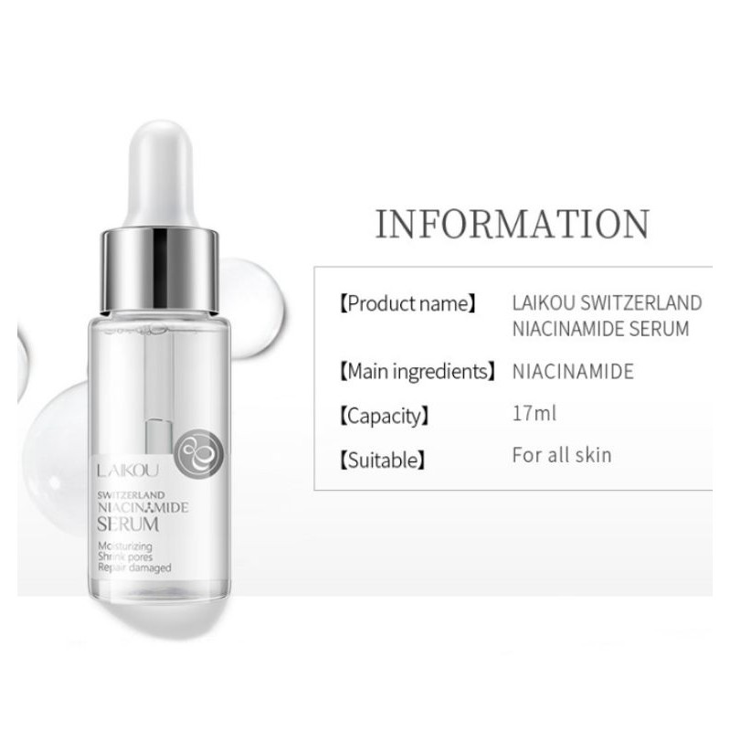 Picture of LAIKOU Switzerland Niacinamide Serum 17 ml