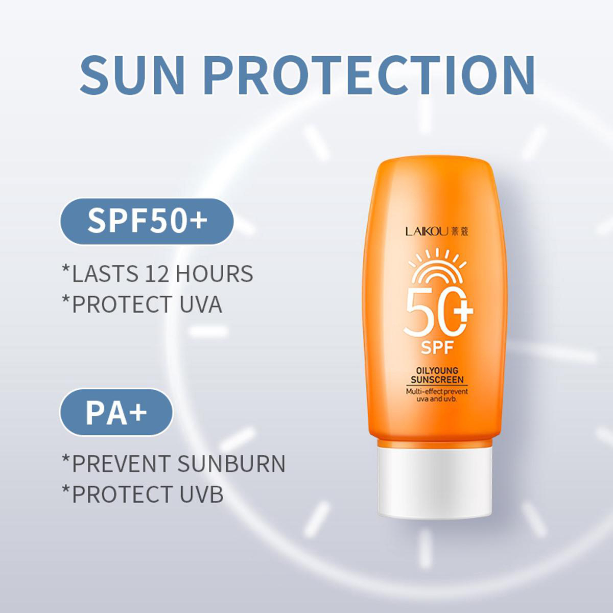 Picture of LAIKOU Whitening  SUNSCREEN SPF50+PA+ - 50Gm