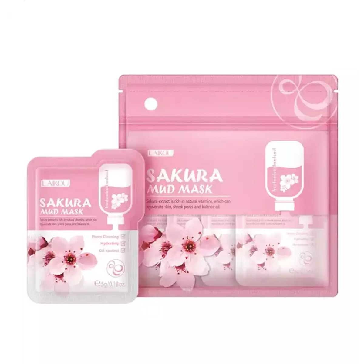 Picture of LAIKOU Sakura Mud Mask - 5g Face Mask