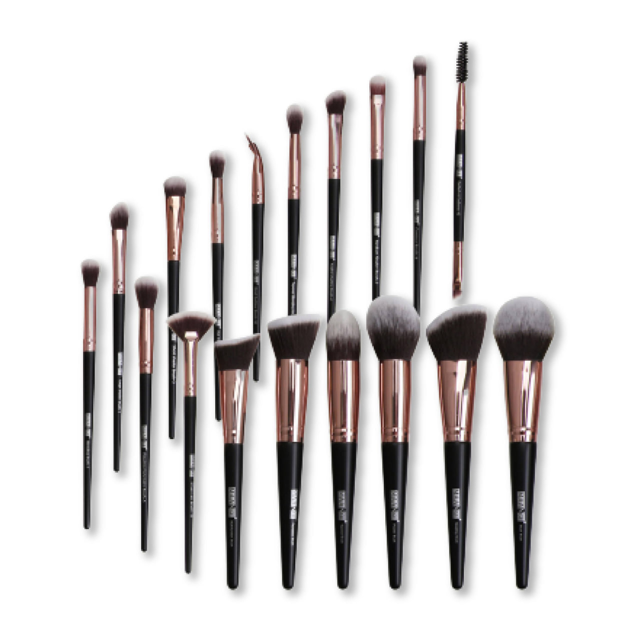 Picture of MAANGE  Makeup Brushes Set 18Pcs - Black