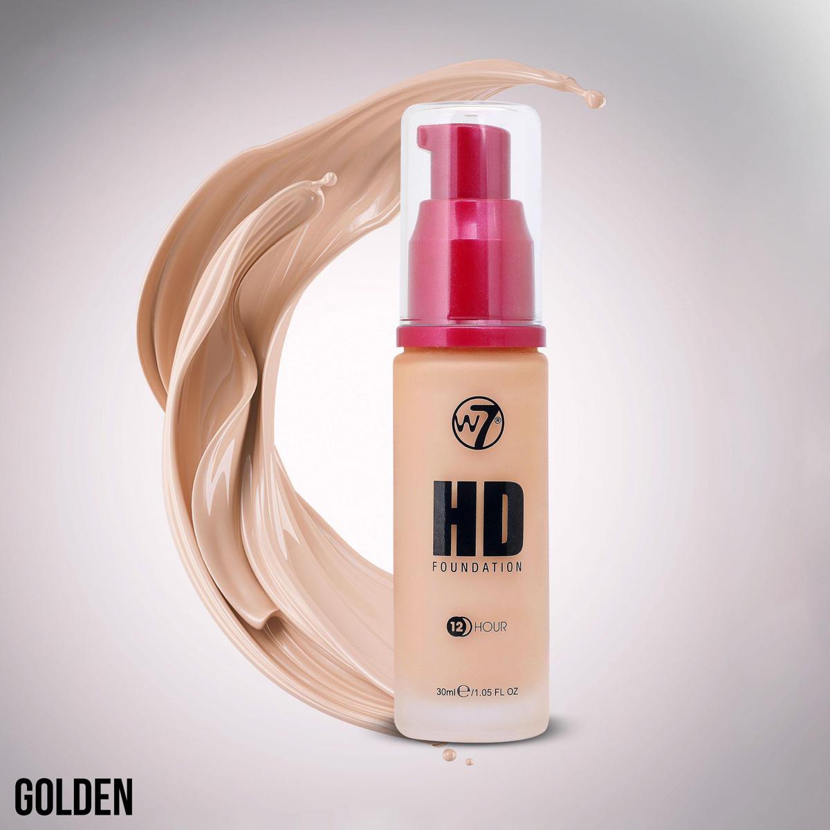 Picture of W7 12 Hour Hd Foundation - Golden