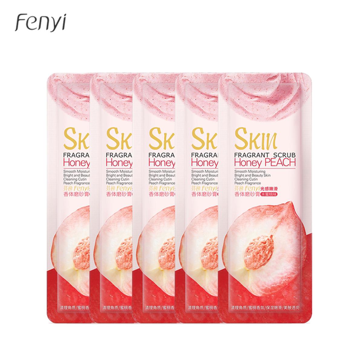 Picture of Fenyi Honey Peach Body Scrub Mini 3g - 5 pcs