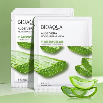 Picture of BIOAQUA Aloe vera Moisturizing Nourishing Sheet Mask - 25g