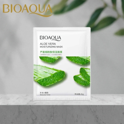 Picture of BIOAQUA Aloe vera Moisturizing Nourishing Sheet Mask - 25g