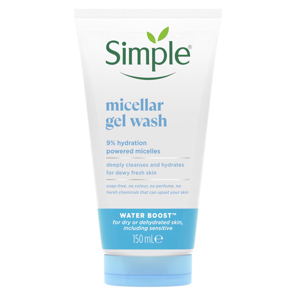Picture of Simple Water Boost Micellar Facial Gel Wash - 150ml
