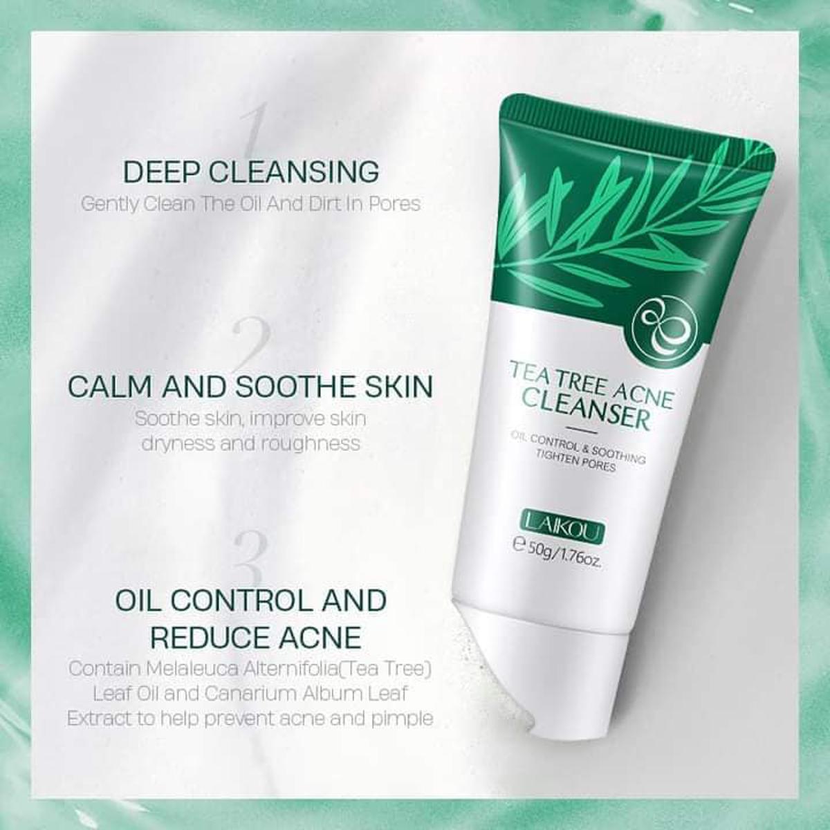 Picture of LAIKOU Tea Tree Acne Cleanser 50g