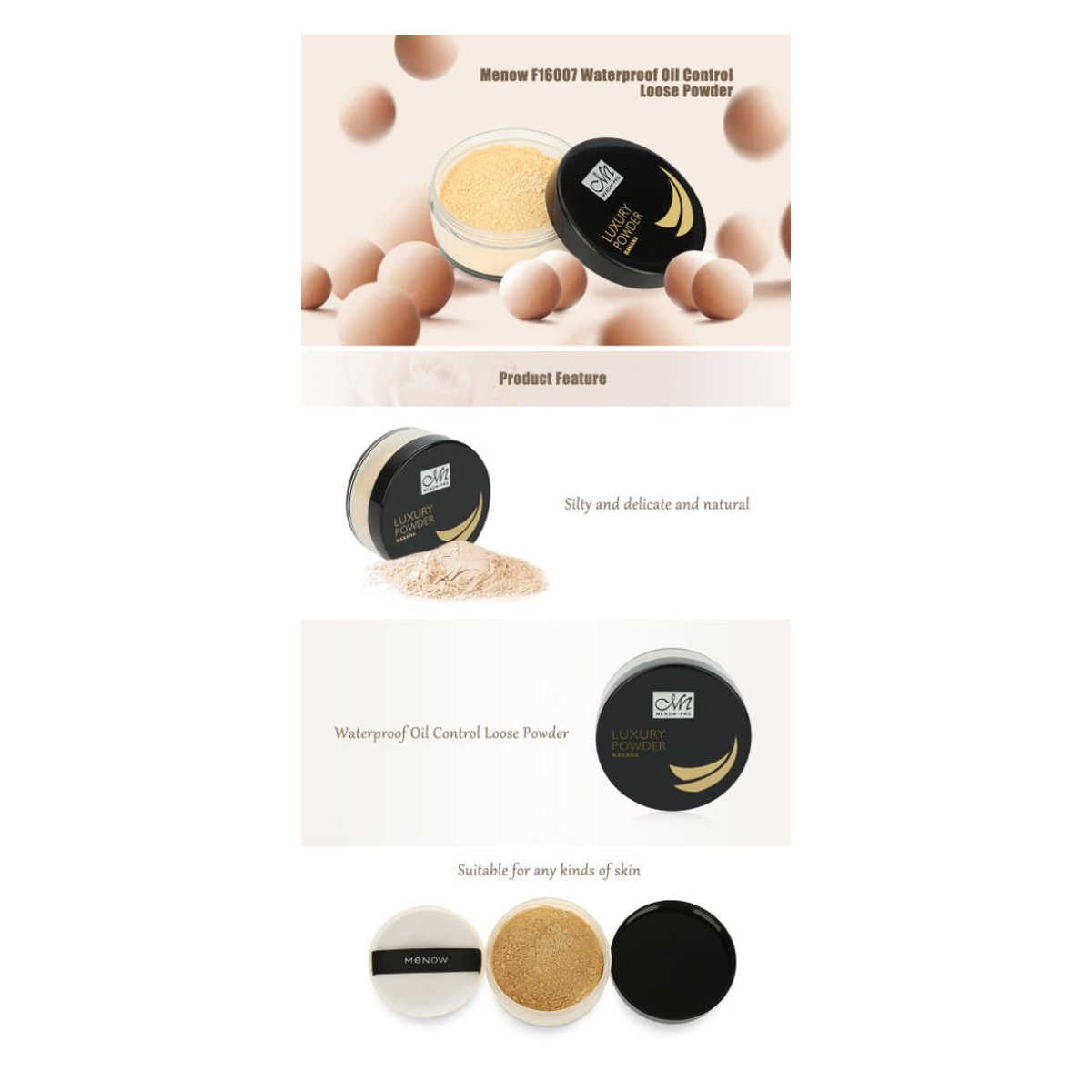 Picture of Menow Banana Loose Powder - 15g