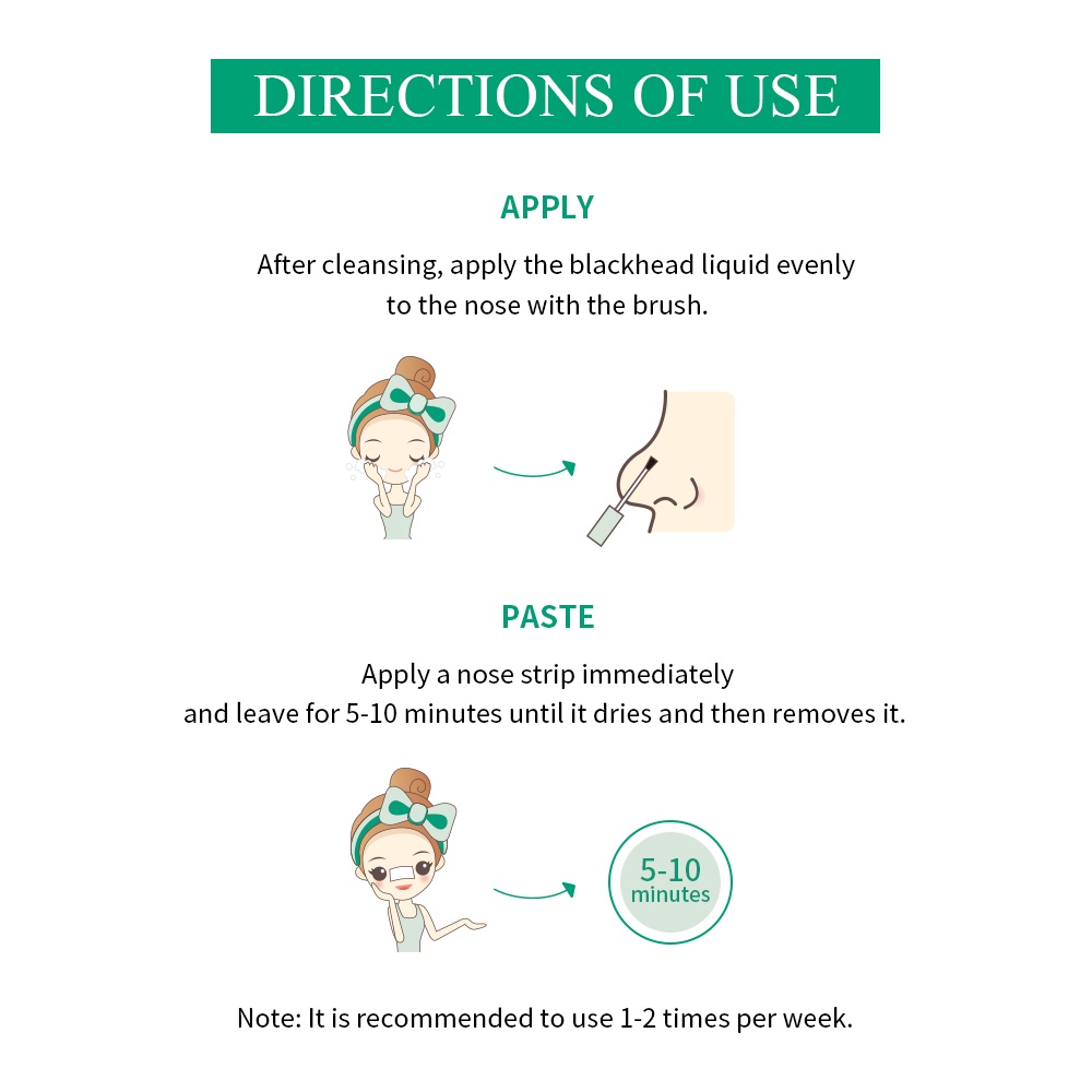 Picture of Breylee Tea Tree Blackhead Mask Step -1