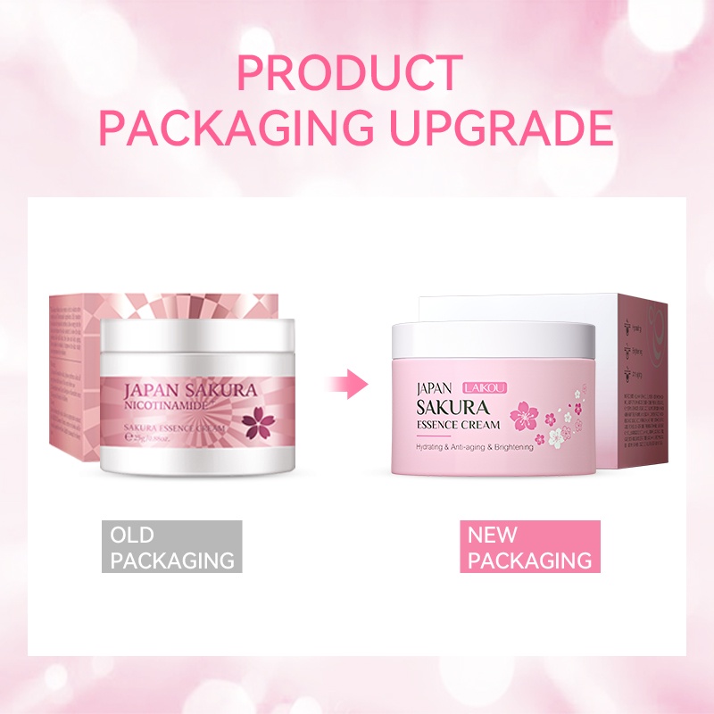 Picture of LAIKOU Sakura Set ( Face Toner /Cream / Serum / Cleanser )