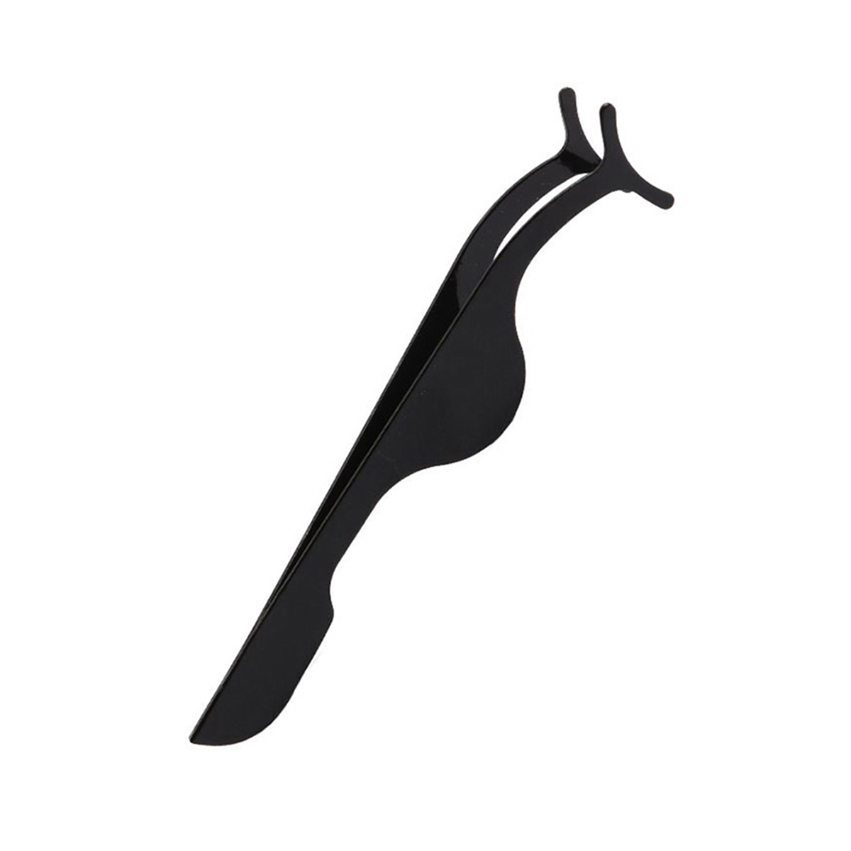 Picture of MAANGE Eyelash Tweezers Eye Lash Curler Applicator Clips (1 Pcs)