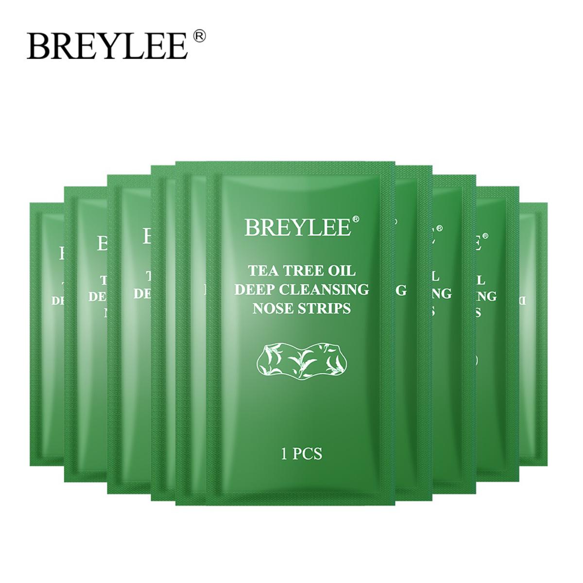 Picture of BREYLEE Tea Tree Deep Cleansing Nose Strips 10PCS