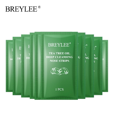 Picture of BREYLEE Tea Tree Deep Cleansing Nose Strips 10PCS