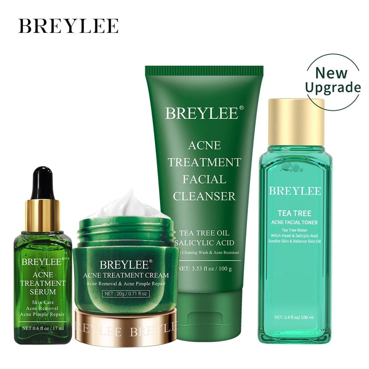 Picture of Breylee acne treatment set 4pcs(Serum/Cream/Cleanser/Toner)