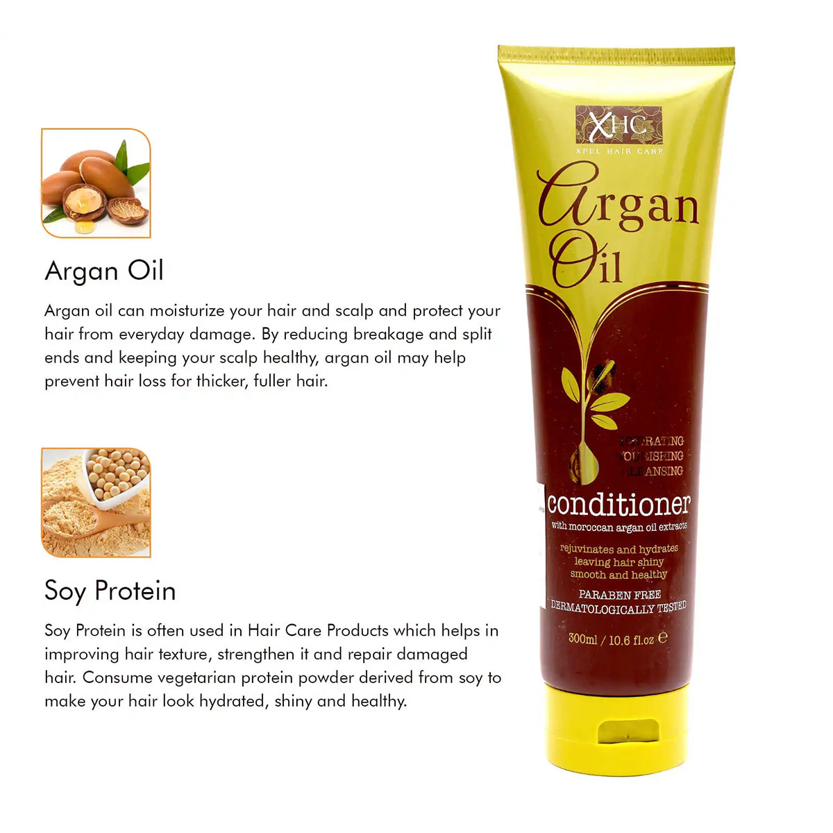 Picture of Xpel Hair Care Argan Oil Conditioner (300ml)