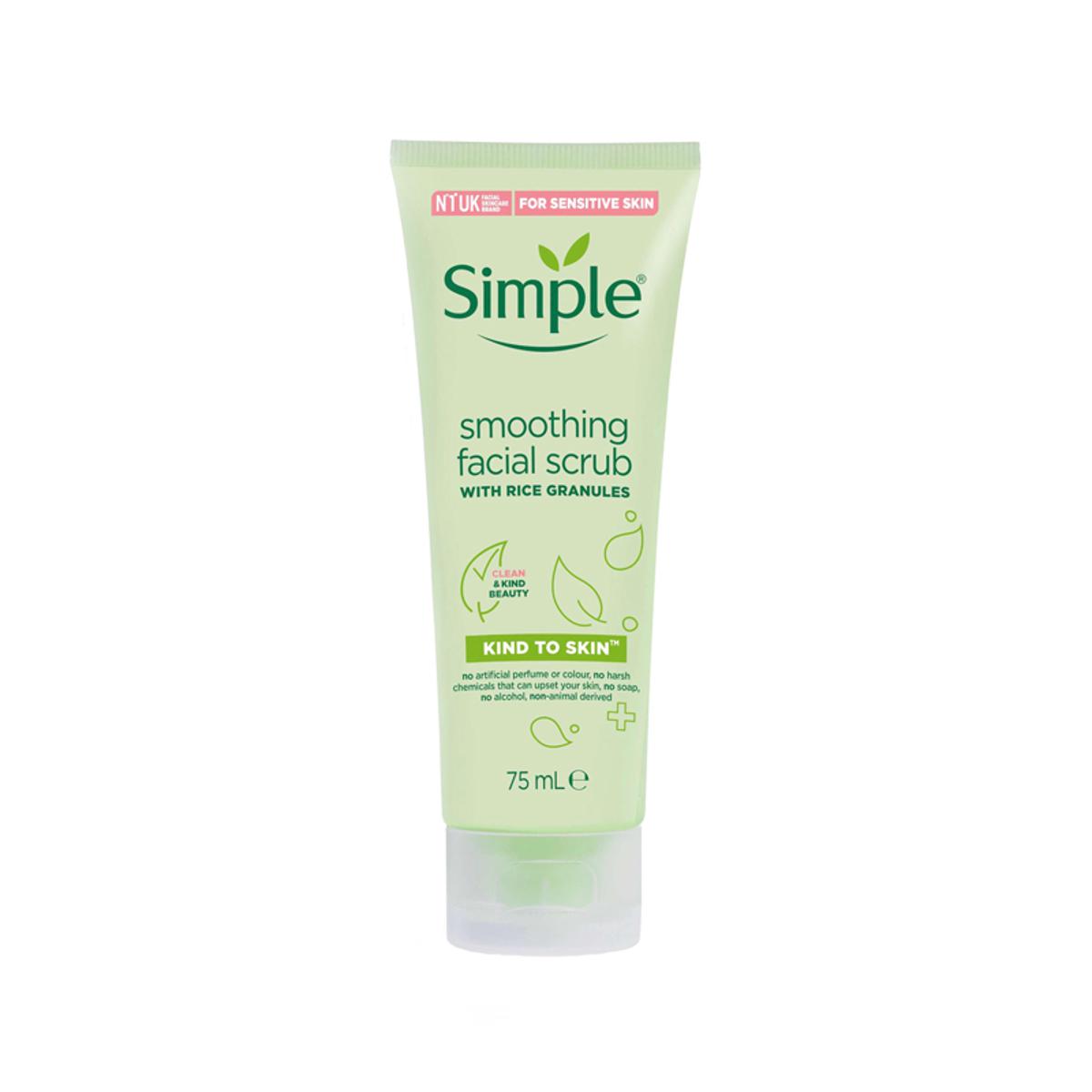 Picture of Simple Kind to Skin Smoothing Facial Scrub - 75ml