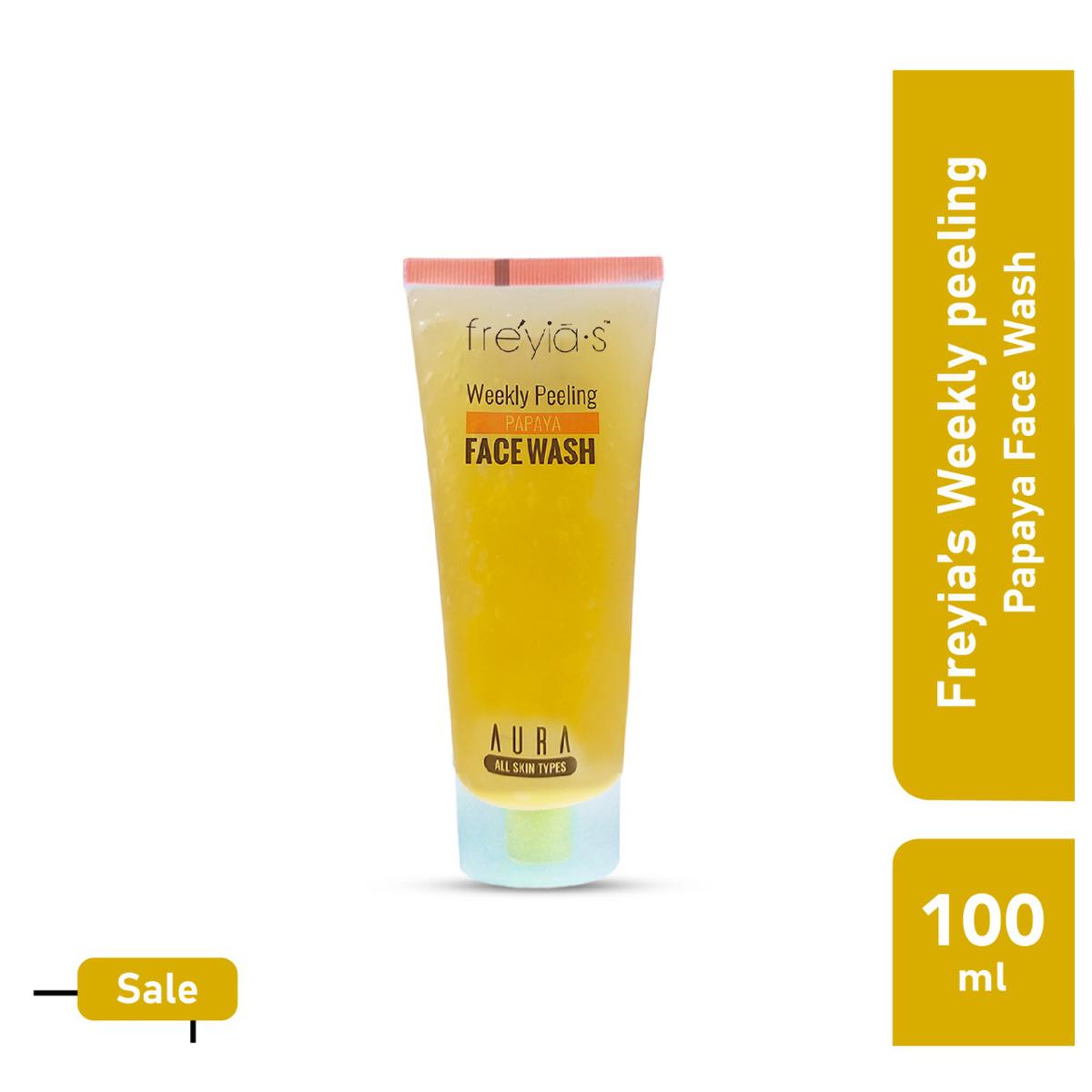 Picture of Freyias Weekly Peeling Papaya Facewash -100 ml
