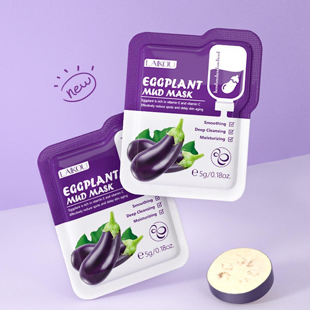 Picture of LAIKOU Eggplant Mud Mask 5g