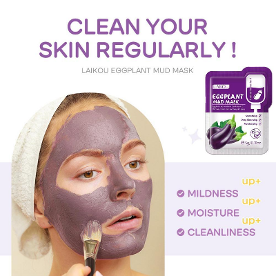 Picture of LAIKOU Eggplant Mud Mask 5g