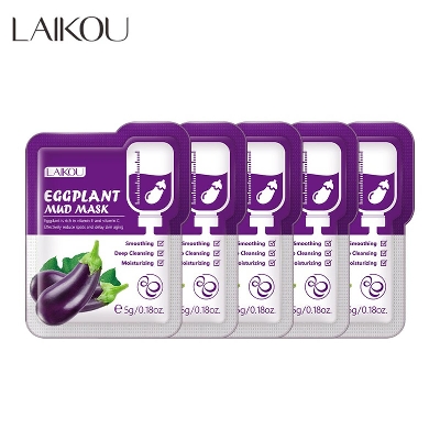 Picture of LAIKOU Eggplant Mud Mask 5gm -5pcs