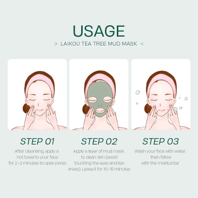 Picture of LAIKOU Tea Tree Mud Mask 5gm -5pcs