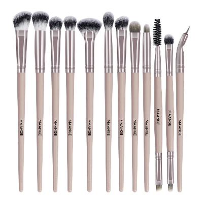 Picture of Maange Eye Brush Set 12 Pcs - Gray Color