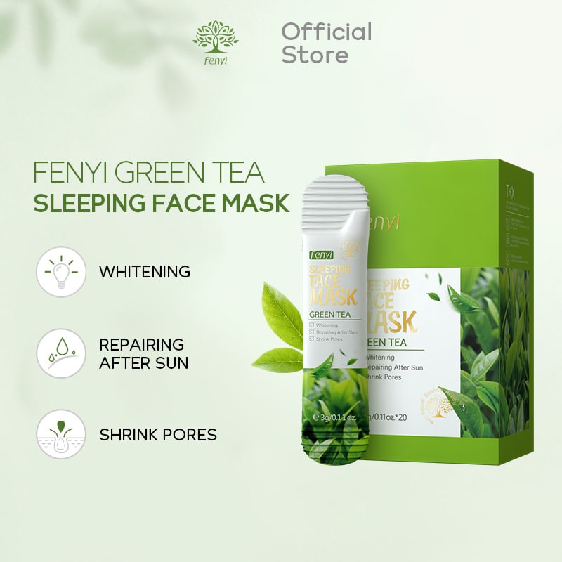 Picture of Fenyi Green Tea Sleeping Mask - 3g ( 5pcs )