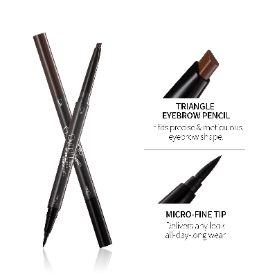 Picture of MENOW - Eyes Makeup Dual Head Liquid Eyeliner - 1g