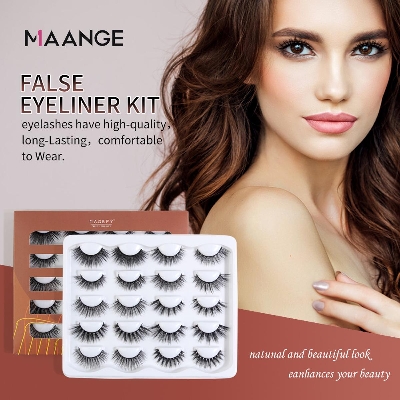 Picture of Maange 10 Pairs of Mixed False eyelashes (10 designs)Y1001