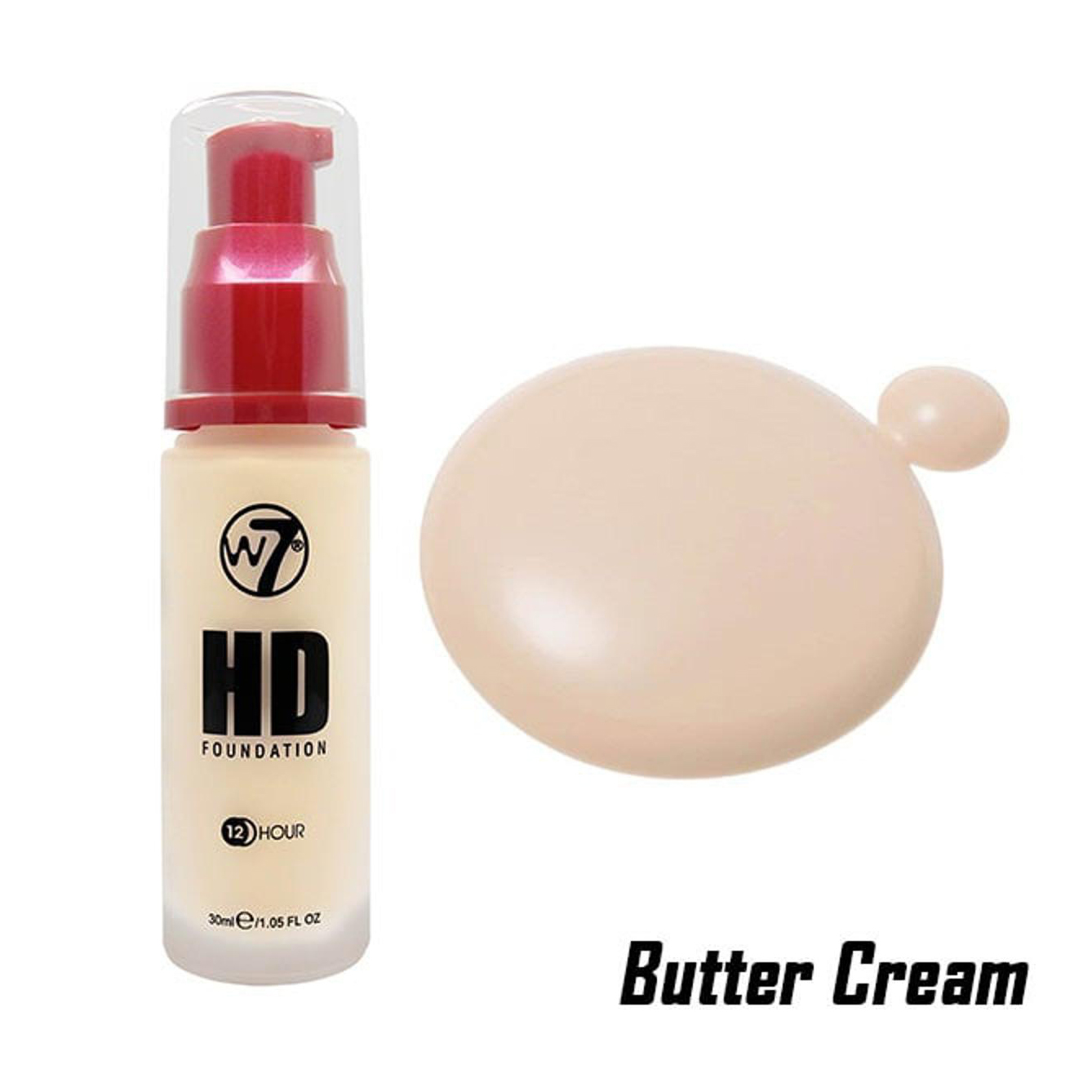 Picture of W7 HD Foundation - Butter Cream
