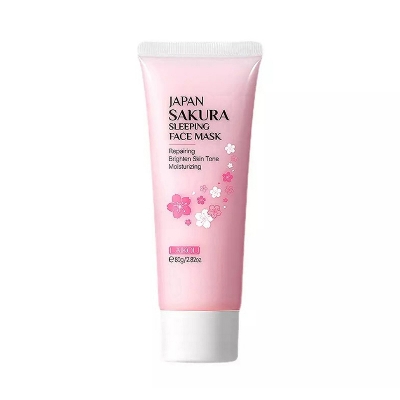 Picture of Laikou Japan Sakura Sleeping Face Mask 80g