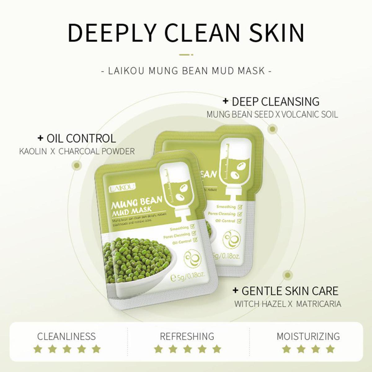 Picture of Laikou Mung Bean Mud Mask - 5G