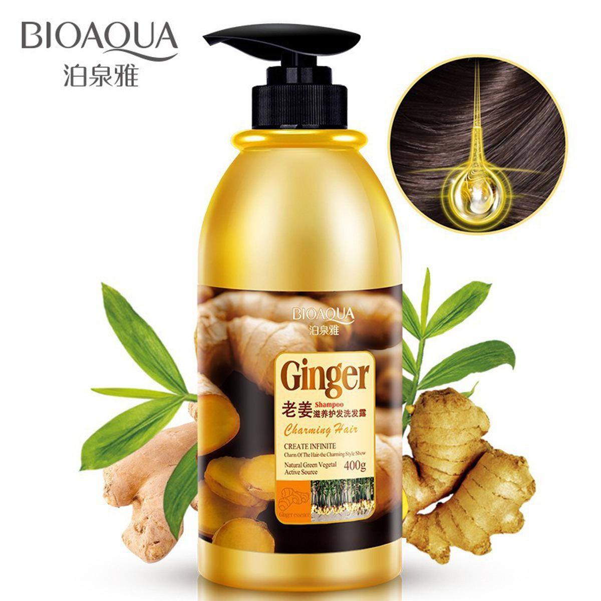 Picture of BIOAQUA Herbal Ginger Hair Shampoo - 400ml