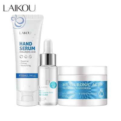 Picture of LAIKOU Hyaluronic Acid Face Serum Revitalizing Remove Dark Spot Cream Set 3pcs