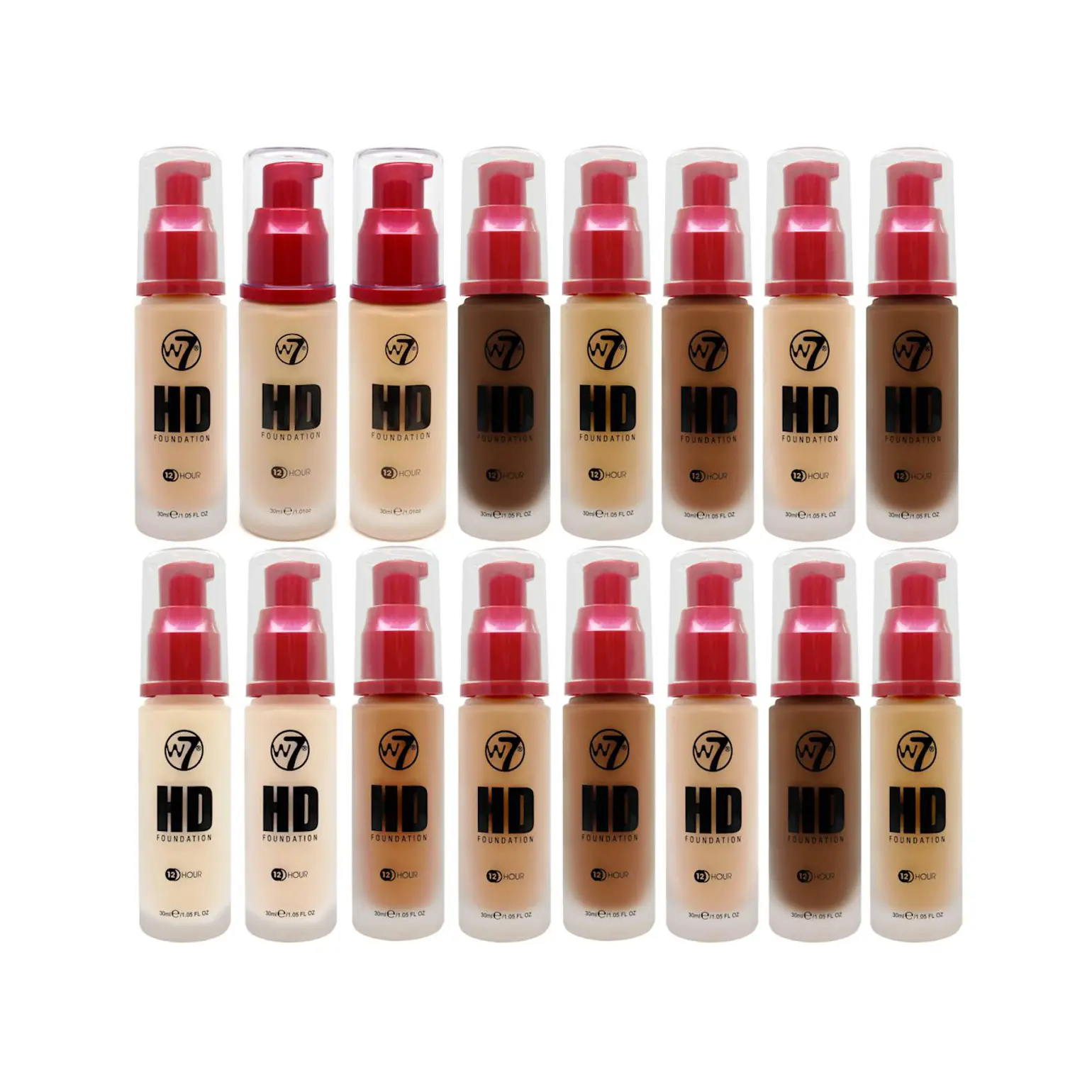 Picture of W7 Hd Foundation 30Ml - Foundation