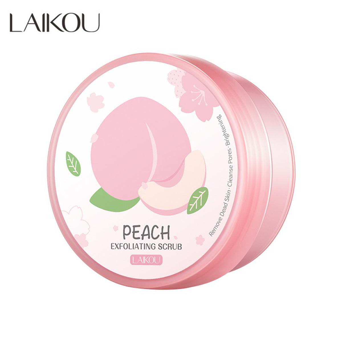 Picture of Laikou Peach Exfoliating Scrub 90g