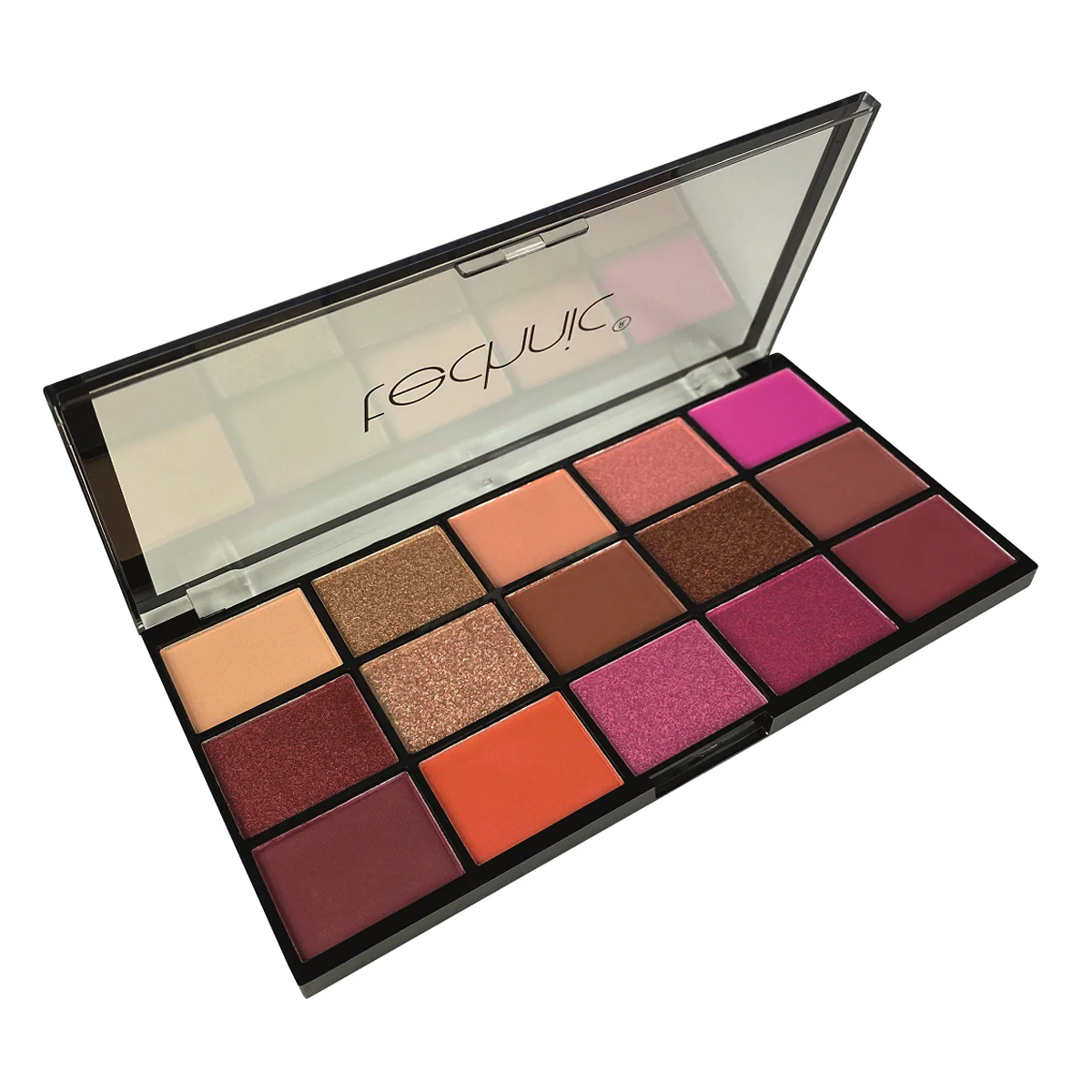 Picture of Technic 15 color Pressed Pigment Eyeshadow Palette -  Hot Love