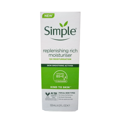 Picture of Simple Kind To Skin Replenishing Rich Moisturiser 125Ml
