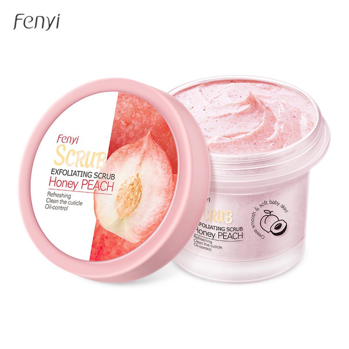 Picture of Fenyi Peach & Honey Exfoliating Body Scrub -100g