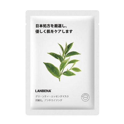 Picture of Lanbena Green Tea Facial Sheet Mask 1Pcs
