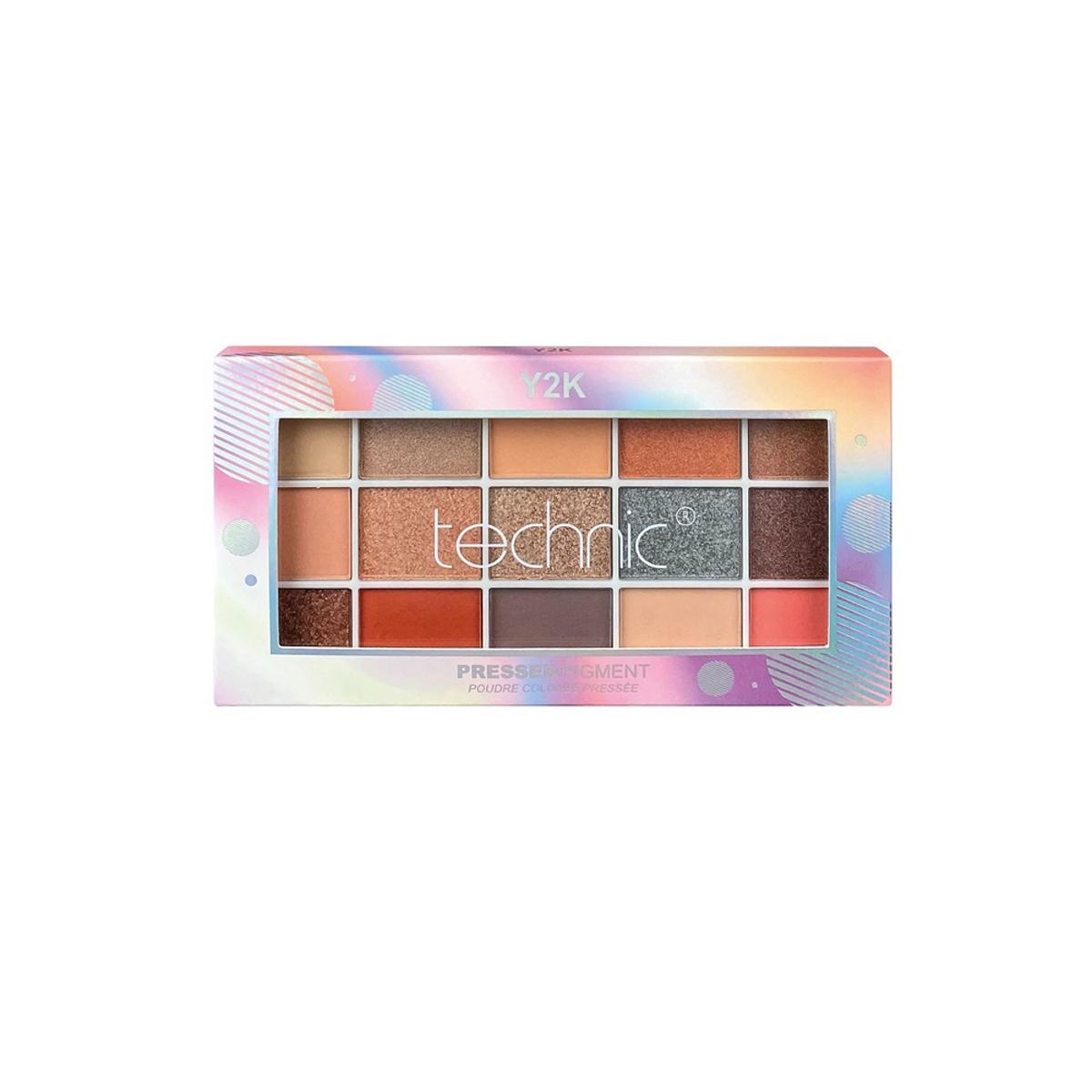 Picture of Technic Y2K Pressed Pigment Poudre Color Eyeshadow Palette